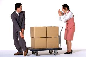 デザイン性の高いビルウォールレザー